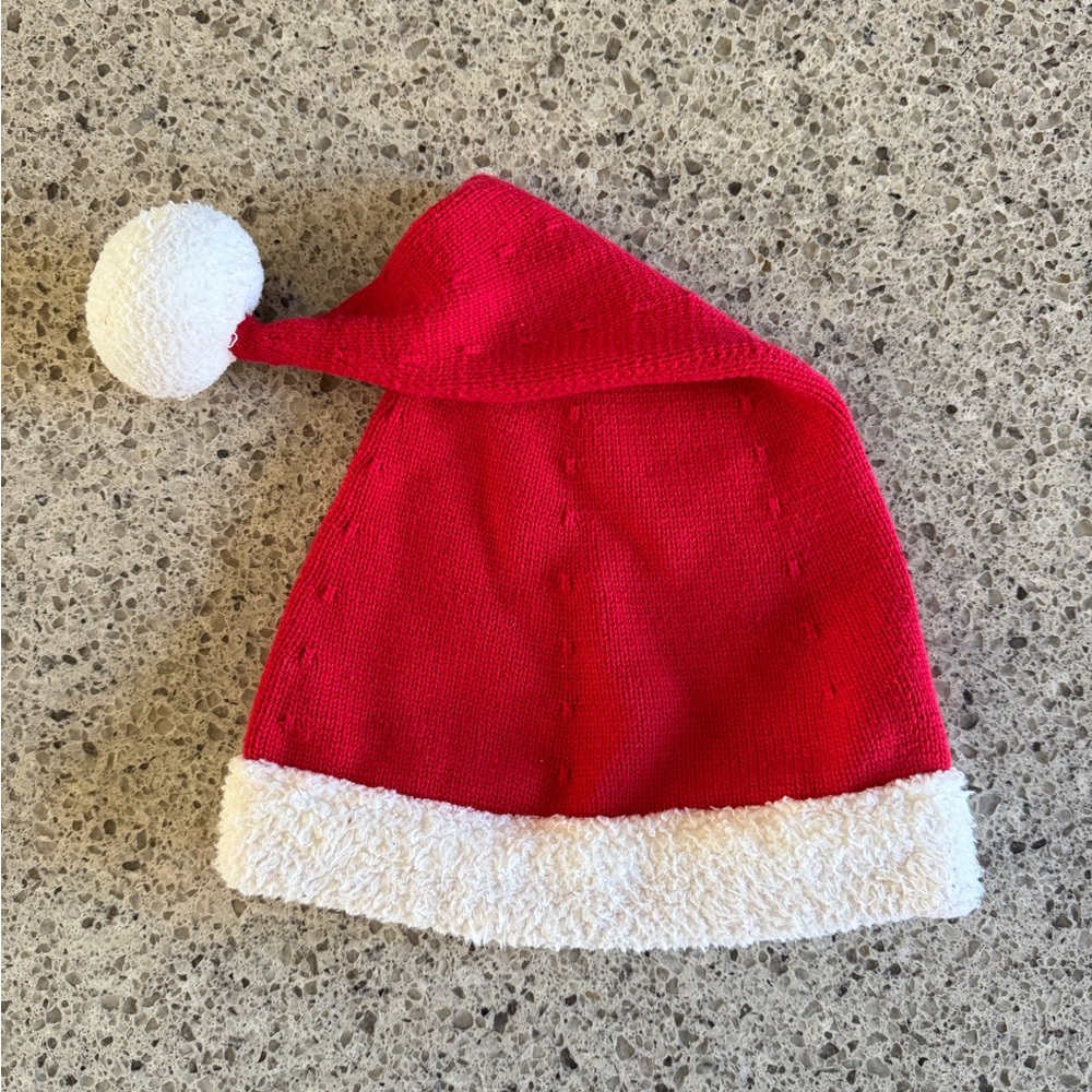 Hanna Andersson Red and White Kids Santa Hat